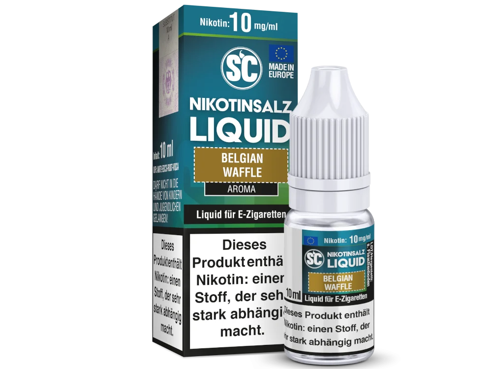 SC - Belgian Waffle - Nikotinsalz Liquid - Image 2