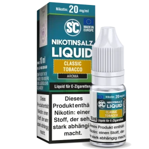 SC - Classic Tobacco - Nikotinsalz Liquid