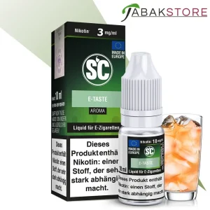 SC – E-Taste – Liquid 10ml Liquid 3 mg/ml