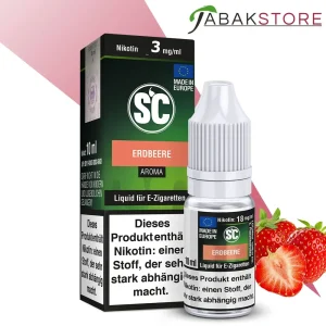 SC – Erdbeere – Liquid 10ml Liquid 3 mg/ml