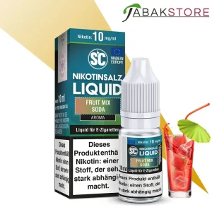 SC – Fruit Mix Soda – Nikotinsalz Liquid 10ml Liquid 10 mg/ml
