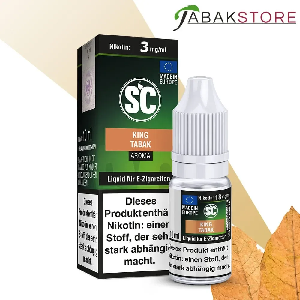 SC – King Tabak – Liquid 10ml Liquid 3 mg/ml
