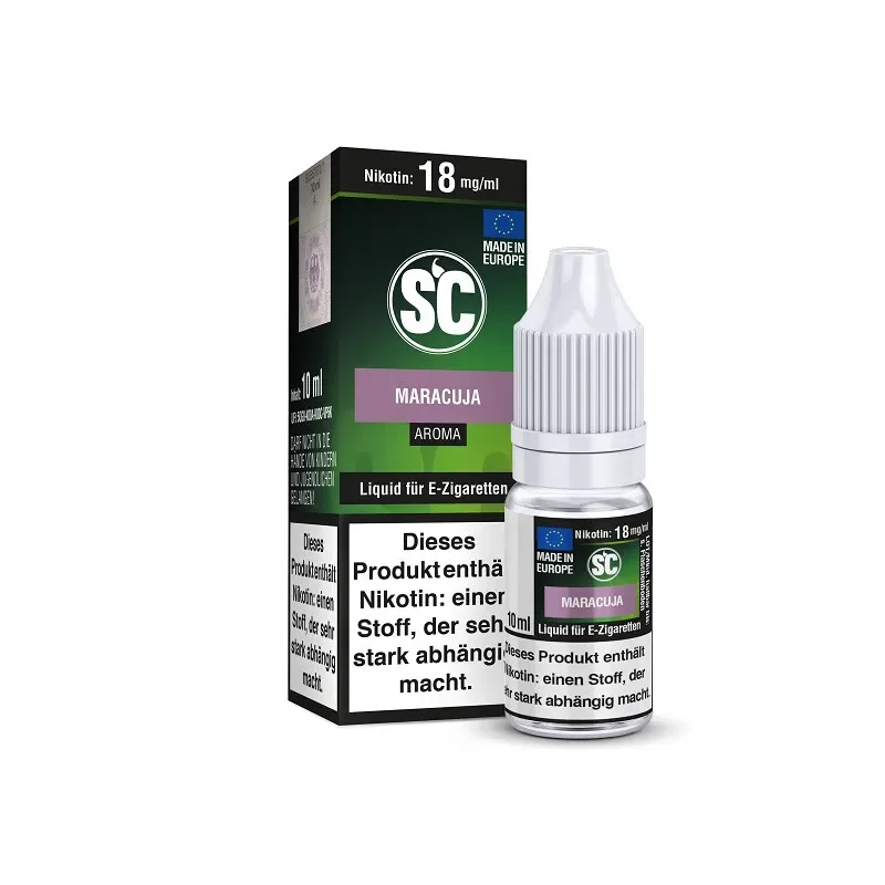 SC Liquid – E-Zigaretten Liquid 10ml – Maracuja-0 mg/ml