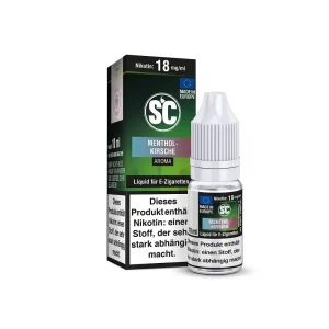 SC Liquid – E-Zigaretten Liquid 10ml – Menthol-Kirsche-3 mg/ml
