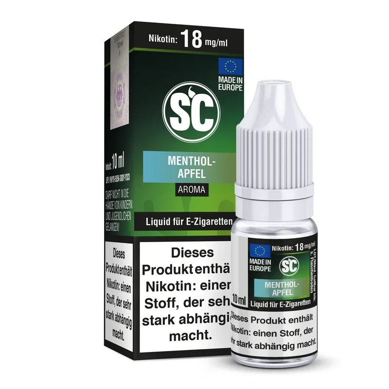 SC Liquid Menthol Apfel 10 ml