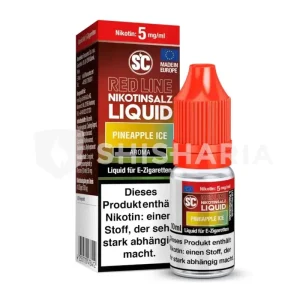 SC Liquid Red Line E-Zigarette 10ml – Pineapple Ice – 5mg