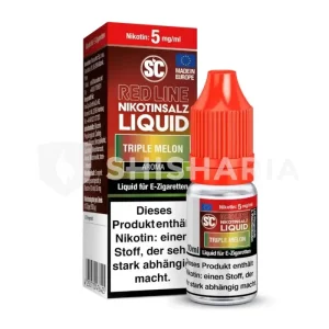 SC Liquid Red Line E-Zigarette 10ml – Triple Melon – 5mg