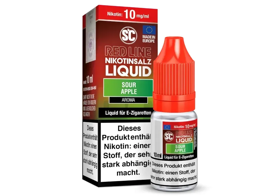 SC Liquid – Sour Apple – 10ml