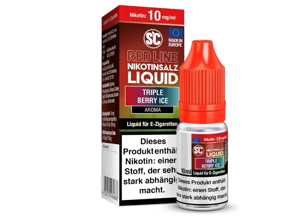 SC Liquid – Triple Berry Ice – 10ml – 10mg/ml