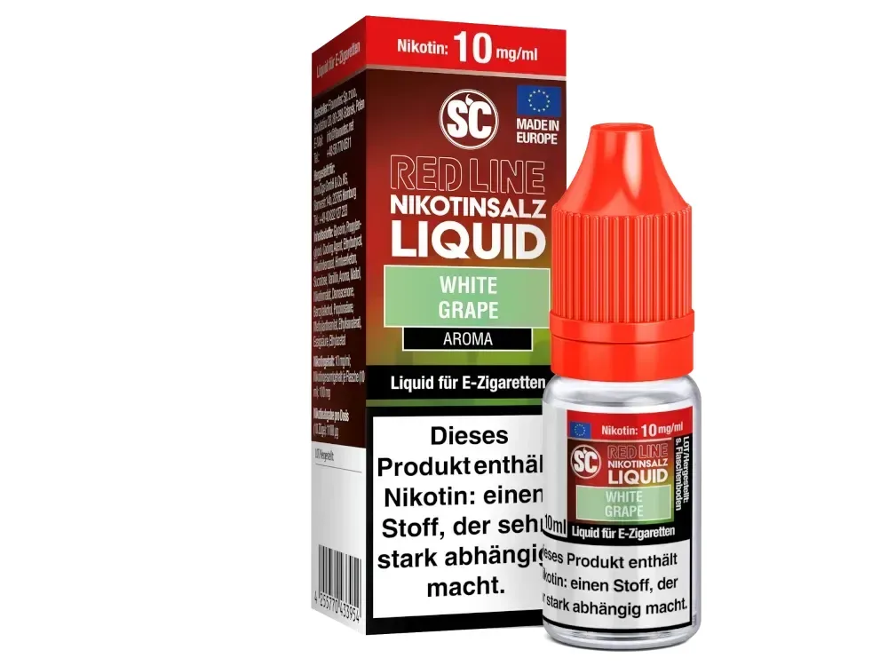 SC Liquid – White Grape – 10ml – 10mg/ml