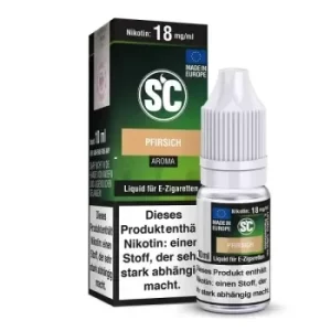 SC Liquids – Pfirsich – Liquid 10ml