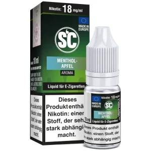 SC – Menthol-Apfel – 10ml Liquid