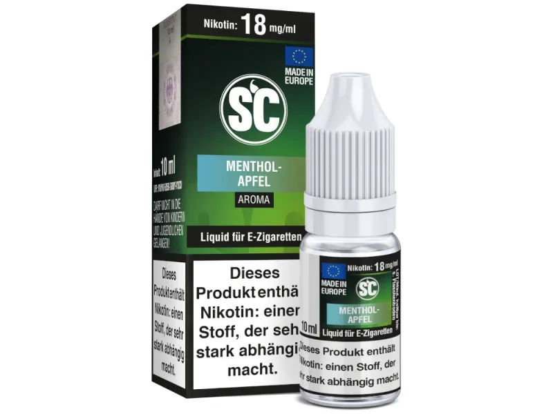 SC – Menthol-Apfel – 10ml Liquid