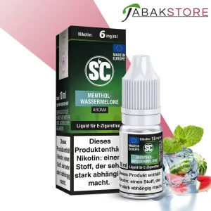 SC – Menthol-Wassermelone – Liquid 10ml Liquid 6 mg/ml