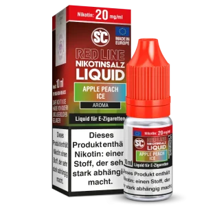 SC - Red Line - Apple Peach Ice - Nikotinsalz Liquid