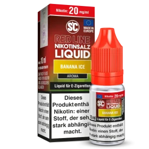 SC - Red Line - Banana Ice - Nikotinsalz Liquid
