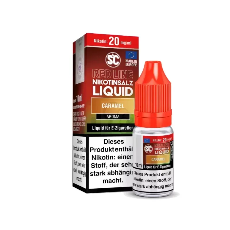 SC – Red Line – Caramel Nikotinsalz Liquid 20mg/ml