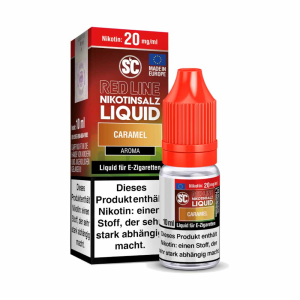 SC Red Line – Caramel Overdosed Nic Salt