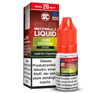 SC - Red Line - Lemon Cheesecake - Nikotinsalz Liquid