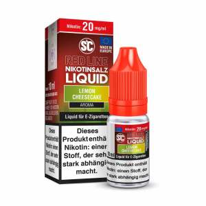 SC Red Line – Lemon Cheesecake Overdosed Nic Salt