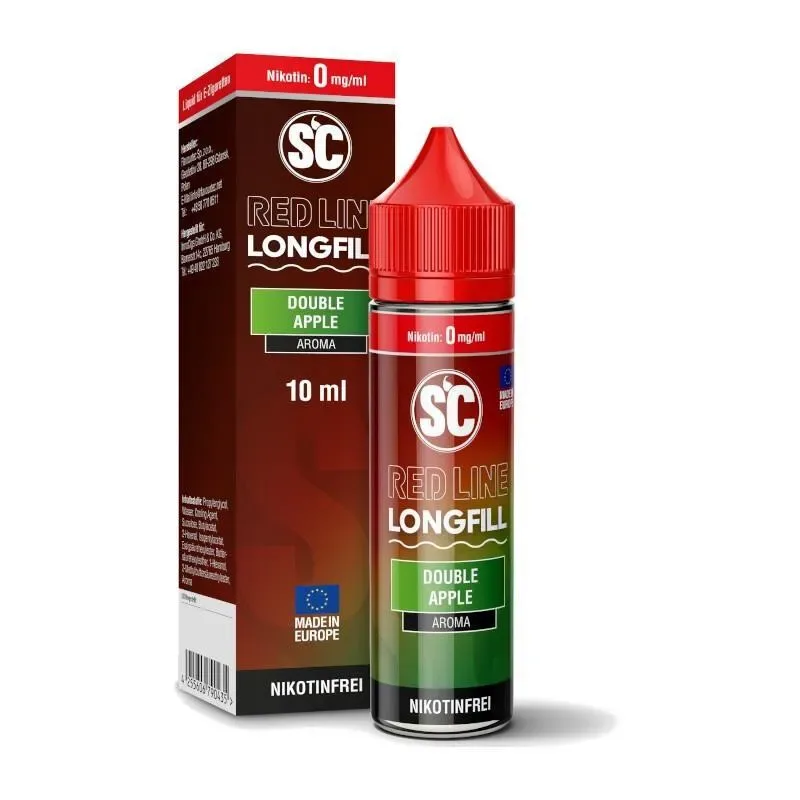 SC – Red Line – Longfill Aroma 10 ml – Double Apple