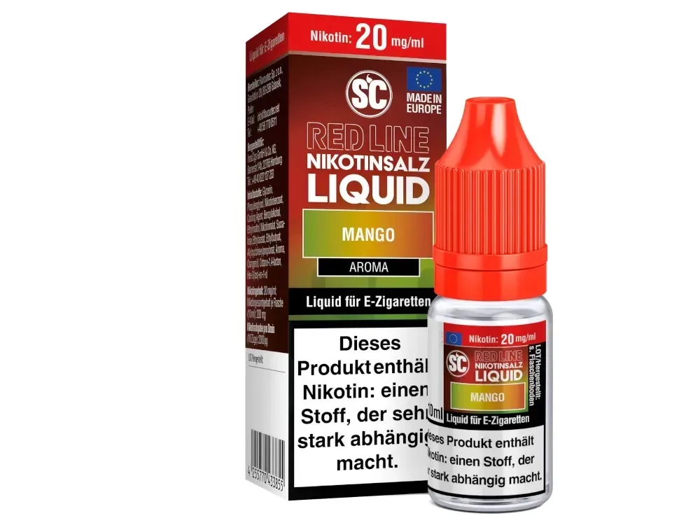 SC – Red Line – Mango 10ml Nikotinsalzliquid