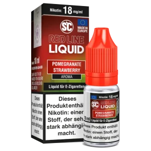 SC - Red Line Nikotin - Pomegranate Strawberry