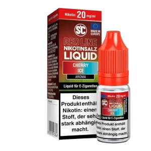 SC – Red Line – Nikotinsalz Liquid 10ml – Cherry Ice-20 mg/ml