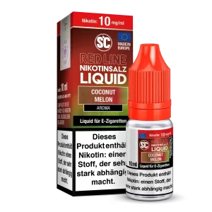 SC Red Line – Nikotinsalzliquid – 10ml – 10mg – Coconut Melon