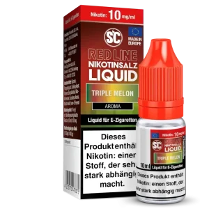 SC Red Line – Nikotinsalzliquid – 10ml – 10mg – Triple Melon