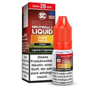 SC - Red Line - Orange Vanilla - Nikotinsalz Liquid