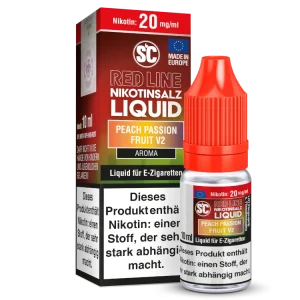 SC - Red Line - Peach Passion Fruit V2 - Nikotinsalz Liquid