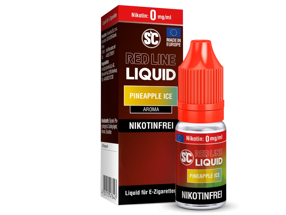 SC - Red Line - Pineapple Ice - Nikotinsalz Liquid - Image 2