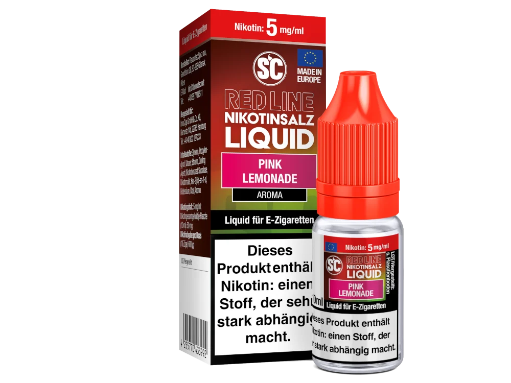 SC - Red Line - Pink Lemonade - Nikotinsalz Liquid - Image 2