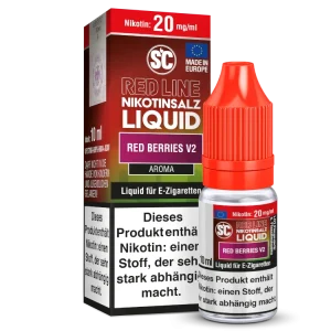 SC - Red Line - Red Berries V2 - Nikotinsalz Liquid