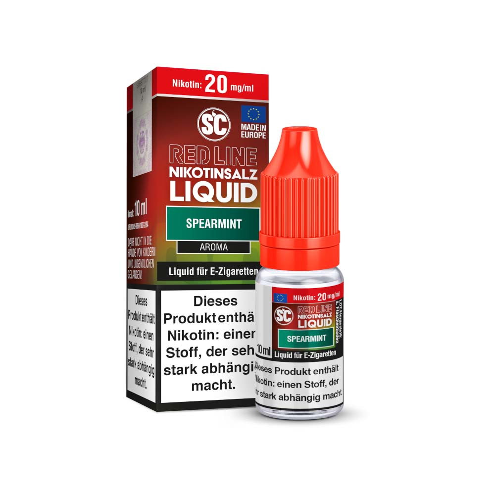 SC Red Line – Spearmint Overdosed Nic Salt