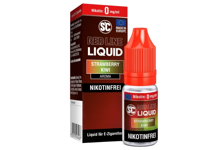 SC – Red Line – Strawberry Kiwi – 10ml Nikotinsalz Liquid