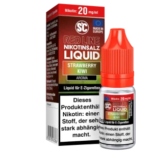 SC - Red Line - Strawberry Kiwi - Nikotinsalz Liquid