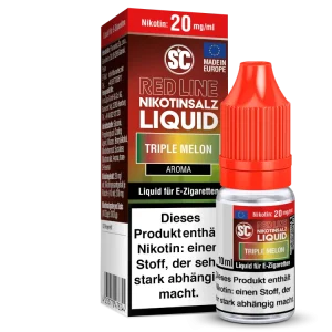 SC - Red Line - Triple Melon - Nikotinsalz Liquid