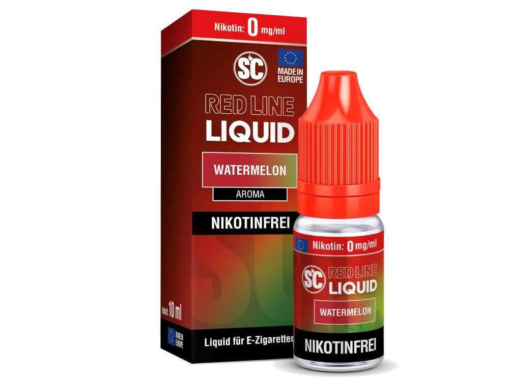SC - Red Line - Watermelon - Nikotinsalz Liquid - Image 2
