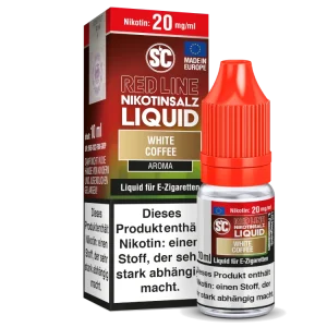 SC - Red Line - White Coffee - Nikotinsalz Liquid