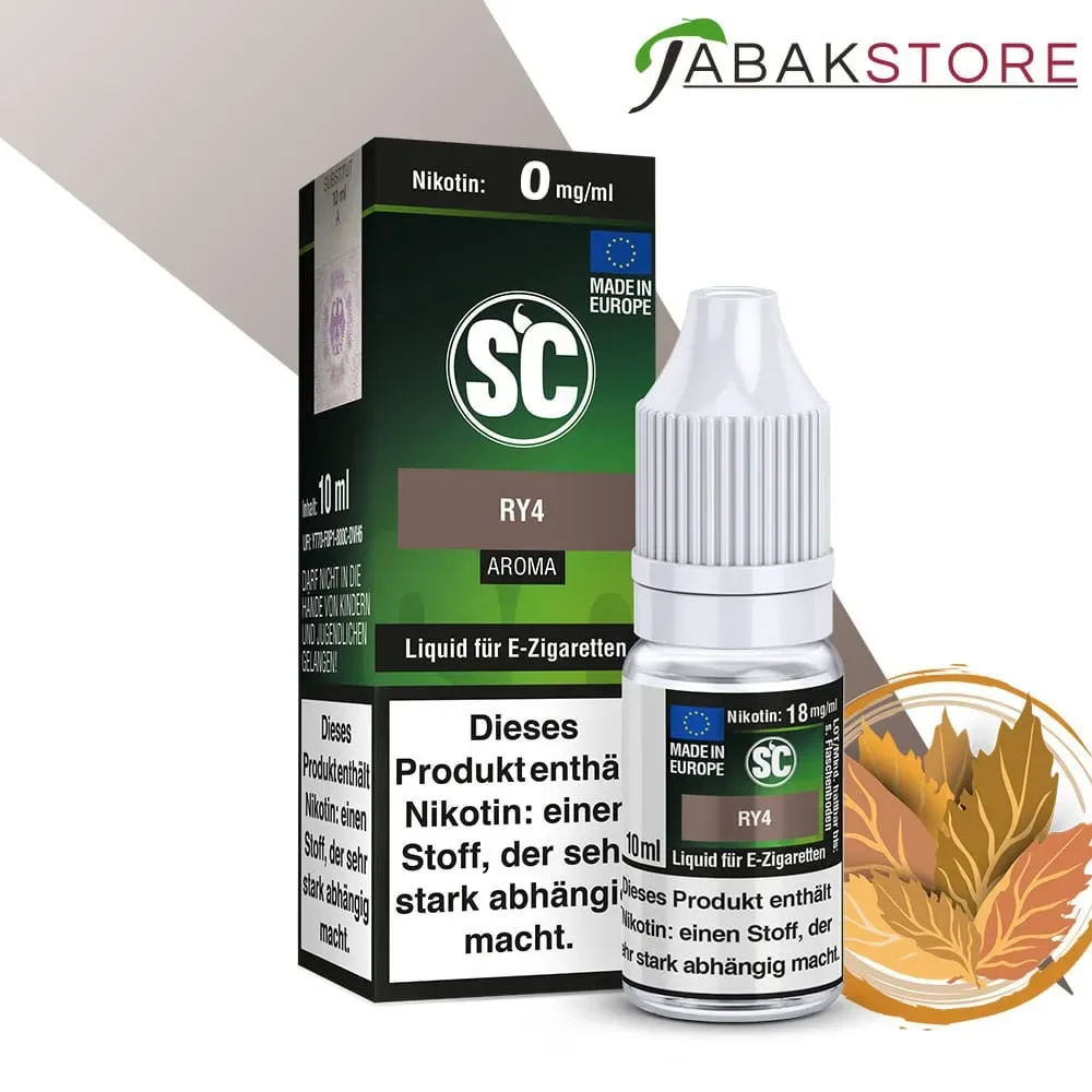 SC – RY4 Tabak – Liquid 10ml Liquid 0 mg/ml