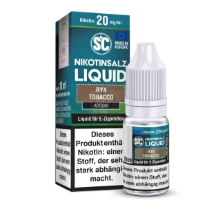 SC – RY4 Tobacco Nikotinsalz Liquid
