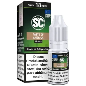 SC – Taste of America Tabak – 10ml Liquid