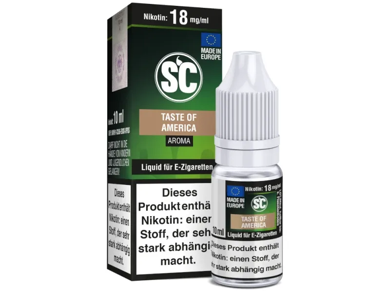 SC – Taste of America Tabak – 10ml Liquid