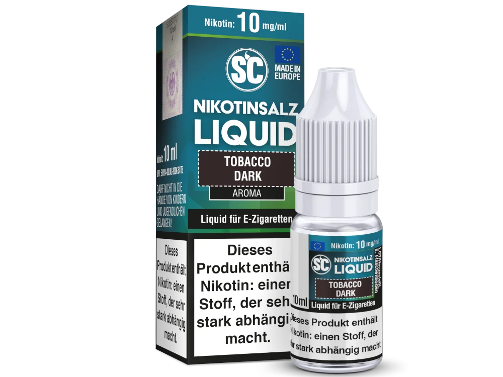 SC - Tobacco Dark - Nikotinsalz Liquid - Image 2