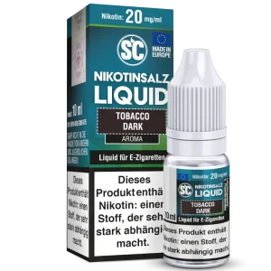 SC - Tobacco Dark - Nikotinsalz Liquid