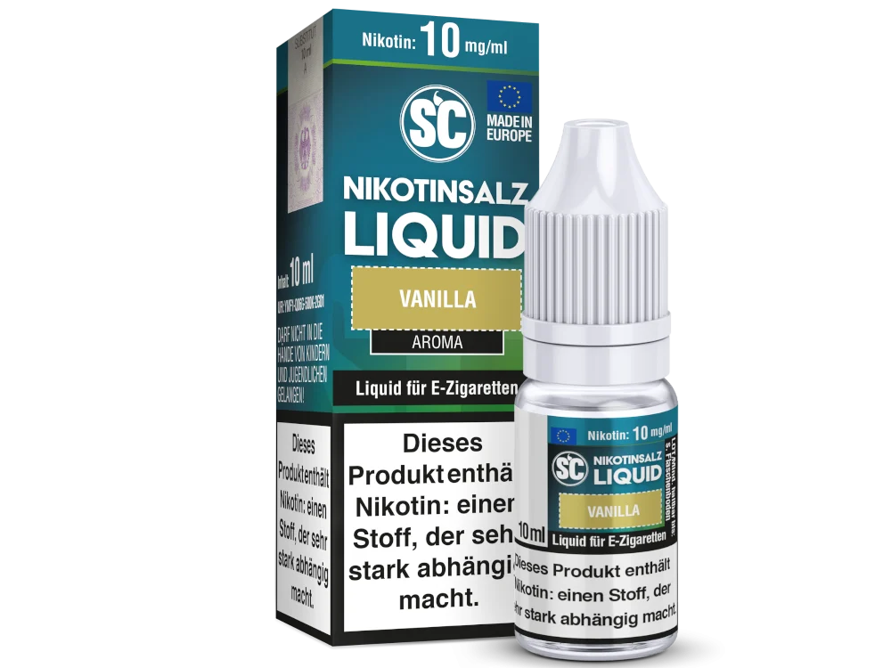 SC - Vanilla - Nikotinsalz Liquid - Image 2