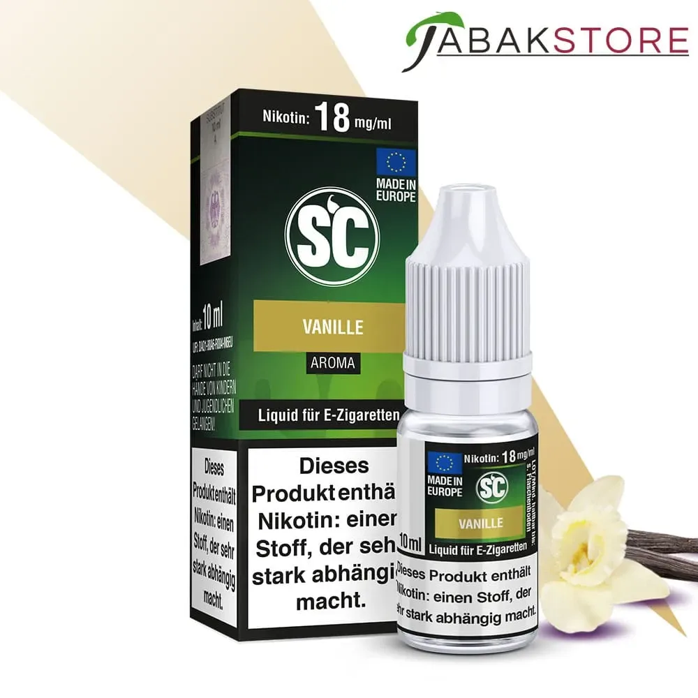 SC – Vanille – Liquid 10ml Liquid 18 mg/ml