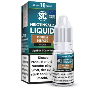 SC – Virginia Tobacco – 10ml Nikotinsalz Liquid 20mg/ml